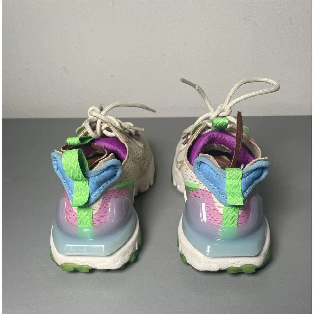 Womens Nike React Vision Fossil‎ Vachetta Tan Sneakers Size 6.5